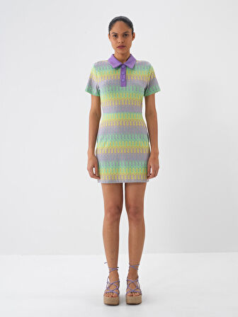 Lila Regular Fit  Elbise