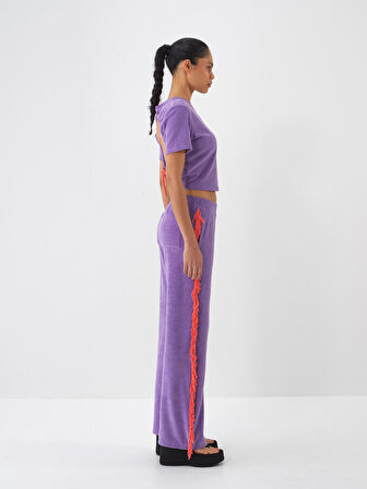 Lila Regular Fit Pamuklu Sweat Pantolon