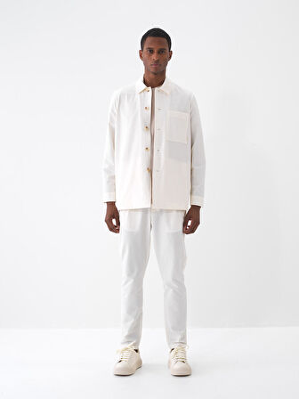 Ekru Regular Fit  Ceket