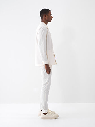 Ekru Regular Fit  Ceket