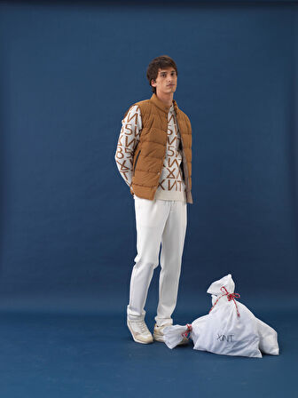 Xint Camel Formunu Koruyan Regular Fit Yelek