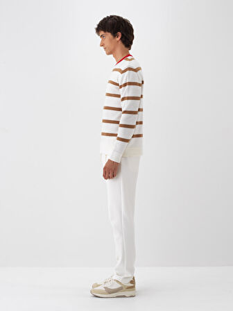 Xint Camel Yumuşak Dokulu Regular Fit Kazak