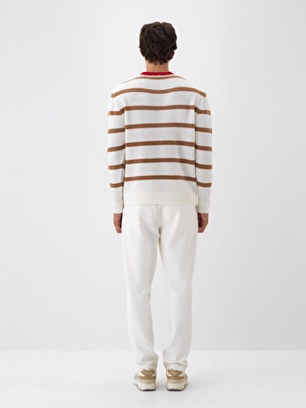 Xint Camel Yumuşak Dokulu Regular Fit Kazak