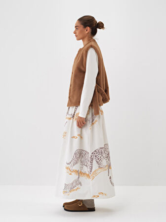 Xint Camel Formunu Koruyan Regular Fit Yelek