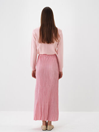 Xint Pembe Formunu Koruyan Regular Fit Etek