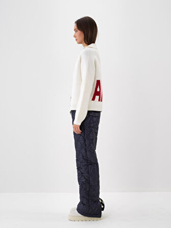 Xint Ekru Yumuşak Dokulu Oversize Hırka