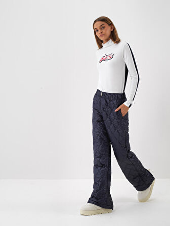 Xint Lacivert Formunu Koruyan Oversize Pantolon