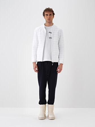 Xint Beyaz Formunu Koruyan Regular Fit Mont