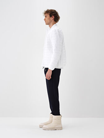 Xint Beyaz Formunu Koruyan Regular Fit Mont