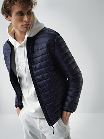 Xint Lacivert Formunu Koruyan Regular Fit Mont