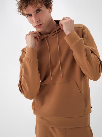 Xint Camel Pamuk Dokulu Regular Fit Sweatshirt