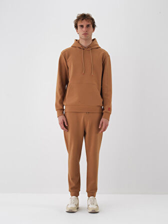 Xint Camel Pamuk Dokulu Regular Fit Sweatshirt