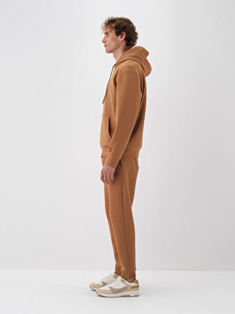 Xint Camel Pamuk Dokulu Regular Fit Sweatshirt