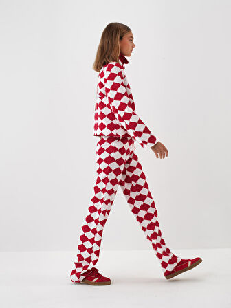 Xint Kırmızı Formunu Koruyan Regular Fit Ceket