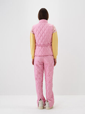 Xint Pembe Formunu Koruyan Regular Fit Yelek