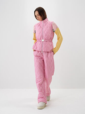 Xint Pembe Formunu Koruyan Regular Fit Yelek