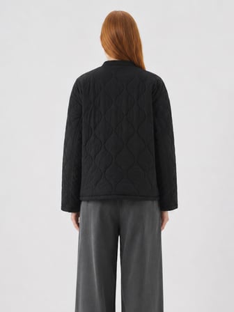 Xint Siyah Formunu Koruyan Oversize Mont