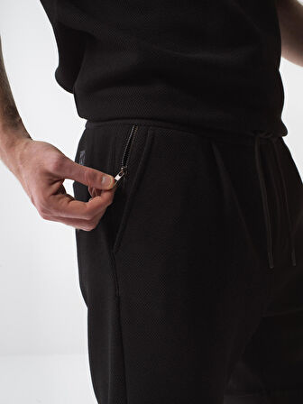 Siyah Regular Fit  Şort
