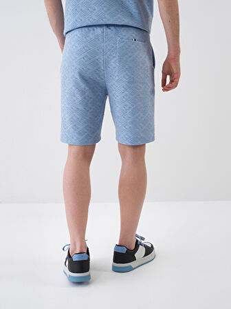 Mavi Regular Fit  Şort
