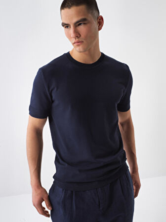 Lacivert Regular Fit  Kazak
