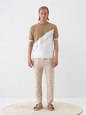 Camel Regular Fit  Kazak