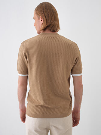 Camel Regular Fit  Kazak