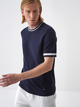 Lacivert Regular Fit  Kazak