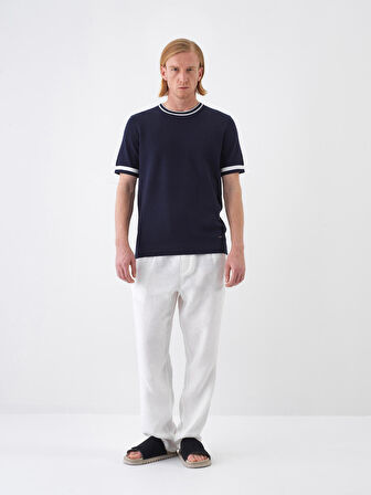 Lacivert Regular Fit  Kazak