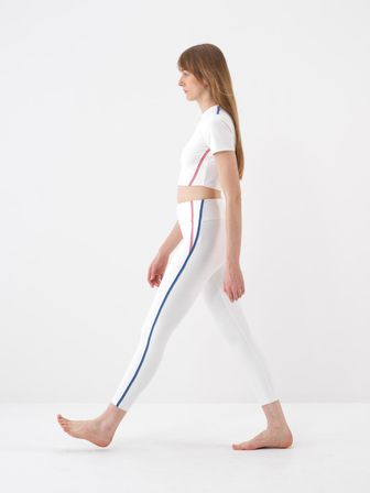 Beyaz Slim Fit  Crop