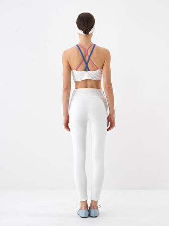 female Beyaz Slim Fit  Crop