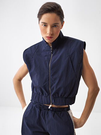 Lacivert Regular Fit  Yelek