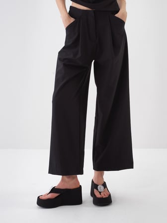 Siyah Oversize  Pantolon