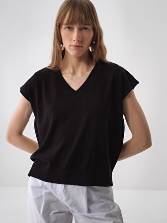 Siyah Oversize  Süveter