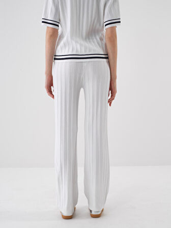Beyaz Oversize  Pantolon