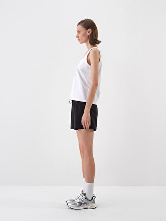 Beyaz Regular Fit Pamuklu Atlet