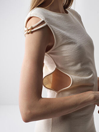 Naturel Regular Fit Pamuklu Elbise
