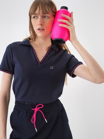 Lacivert Regular Fit Pamuklu Tişört