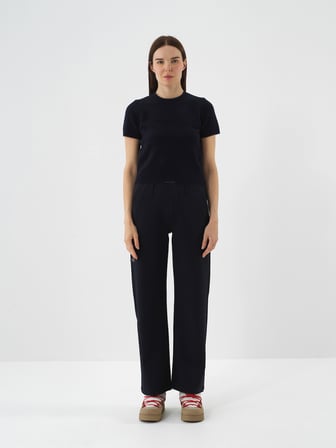 Xint Lacivert Yumuşak Dokulu Regular Fit Kazak