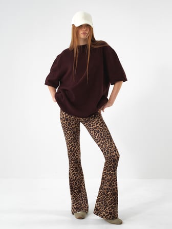 Xint Camel Esnek Dokulu Slim Fit Pantolon