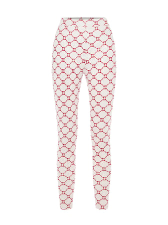 Xint Ekru Esnek Dokulu Slim Fit Tayt