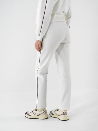 Xint Ekru Pamuk Dokulu Regular Fit Sweat Pantolon