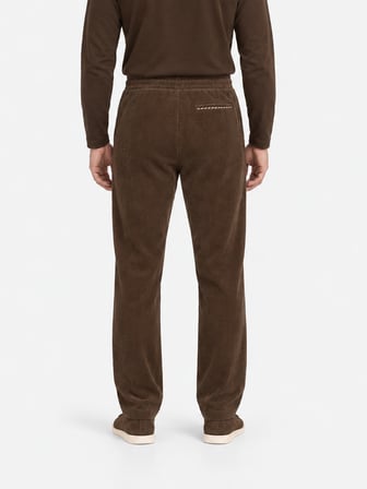 Xint Kahverengi Slim Fit Sweat Pantolon