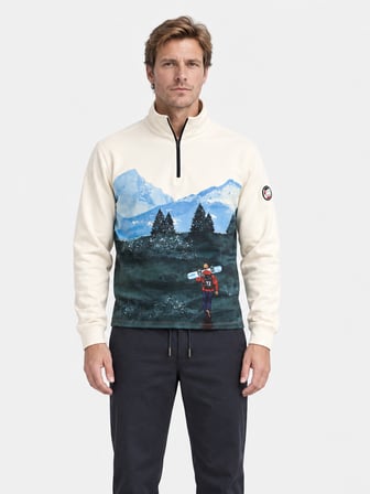 Xint Ekru Regular Fit Dik Sweatshirt