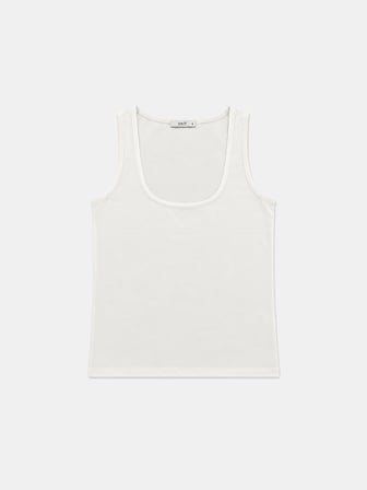 Xint Ekru Slim Fit U Yaka Modal Atlet