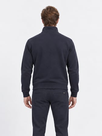 Xint Lacivert Regular Fit Dik Sweatshirt