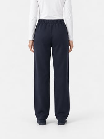Xint Lacivert Oversize Pamuklu Sweat Pantolon