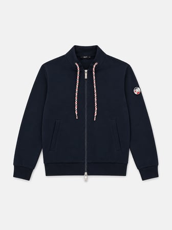 Xint Lacivert Oversize Dik Pamuklu Sweat Mont
