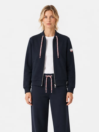 Xint Lacivert Oversize Dik Pamuklu Sweat Mont