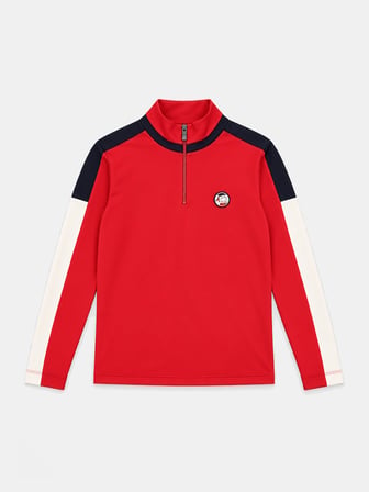 Xint Kırmızı Regular Fit Dik Sweatshirt