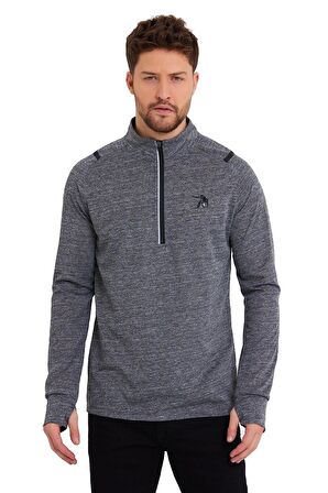 Advance Spor Sweatshirt Erkek Yüksek Yaka 1/4 Fermuar